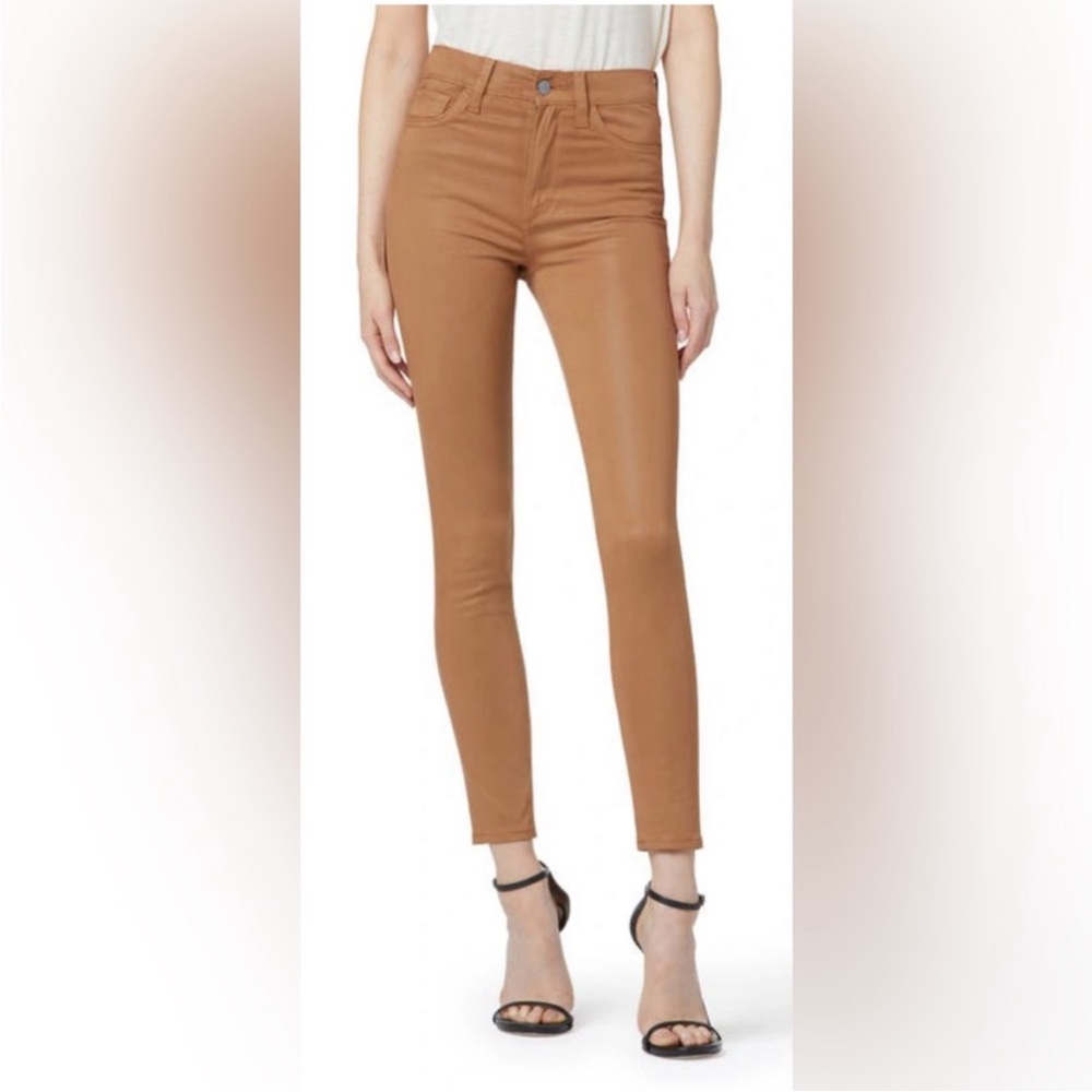 Joes Jeans The Skinny in PFD Dark Wash Burnt Sienna Brown